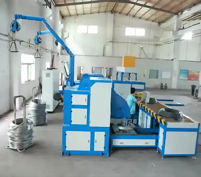 Automated Copper Coil Winding and Packaging Line