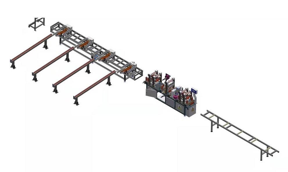 Automatic Aluminum Profile Protective Film Applicator