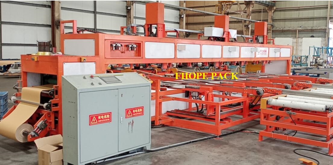 Automatic Aluminum Profile Paper Wrapping System