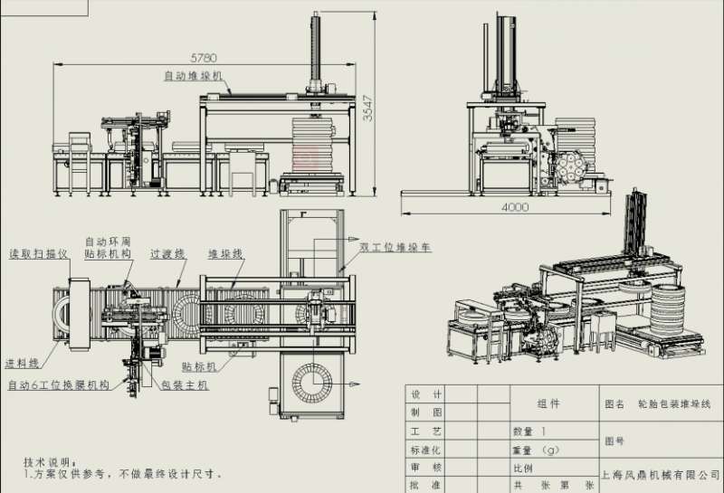 Automatic Tire Packaging Line - Thumbnail 3