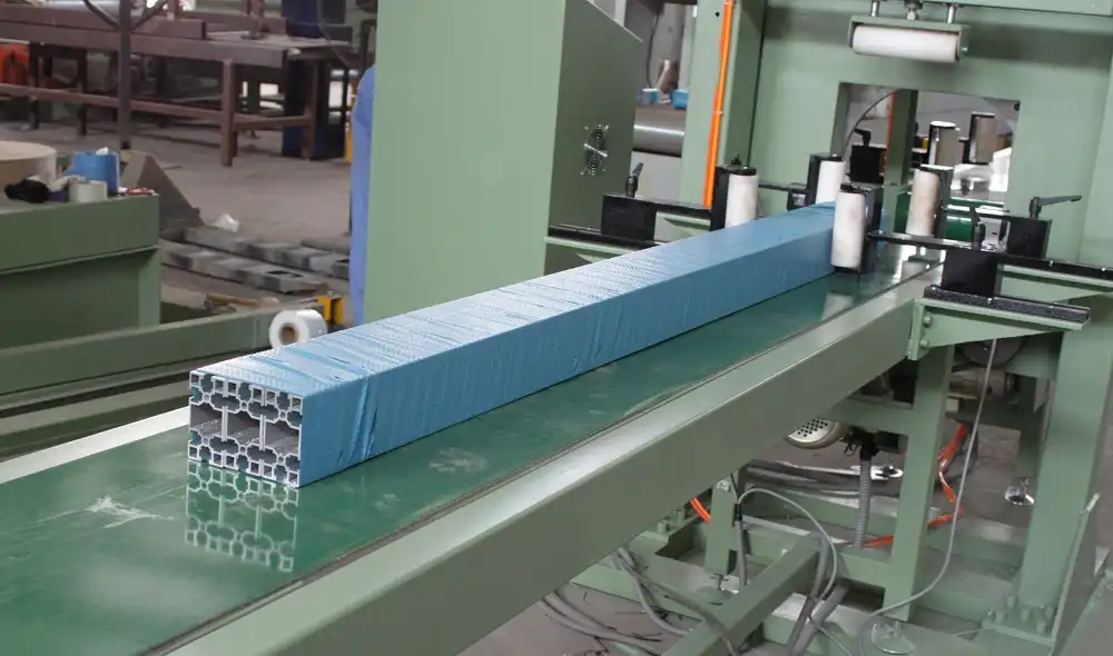 Aluminum Horizontal Orbital Wrapping Machine - Thumbnail 4