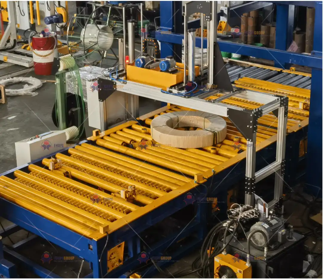 Automated Radial Strip Coil Strapping Machine - Thumbnail 3