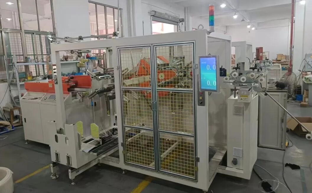 FCL-V400 Vertical Automatic Coiler & Strapping Machine