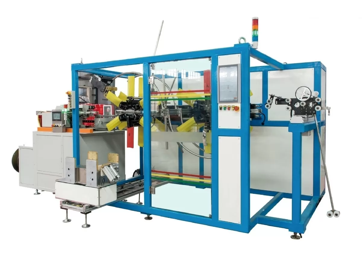 FCL-Y800 Automatic Pipe Coiling & Strapping System
