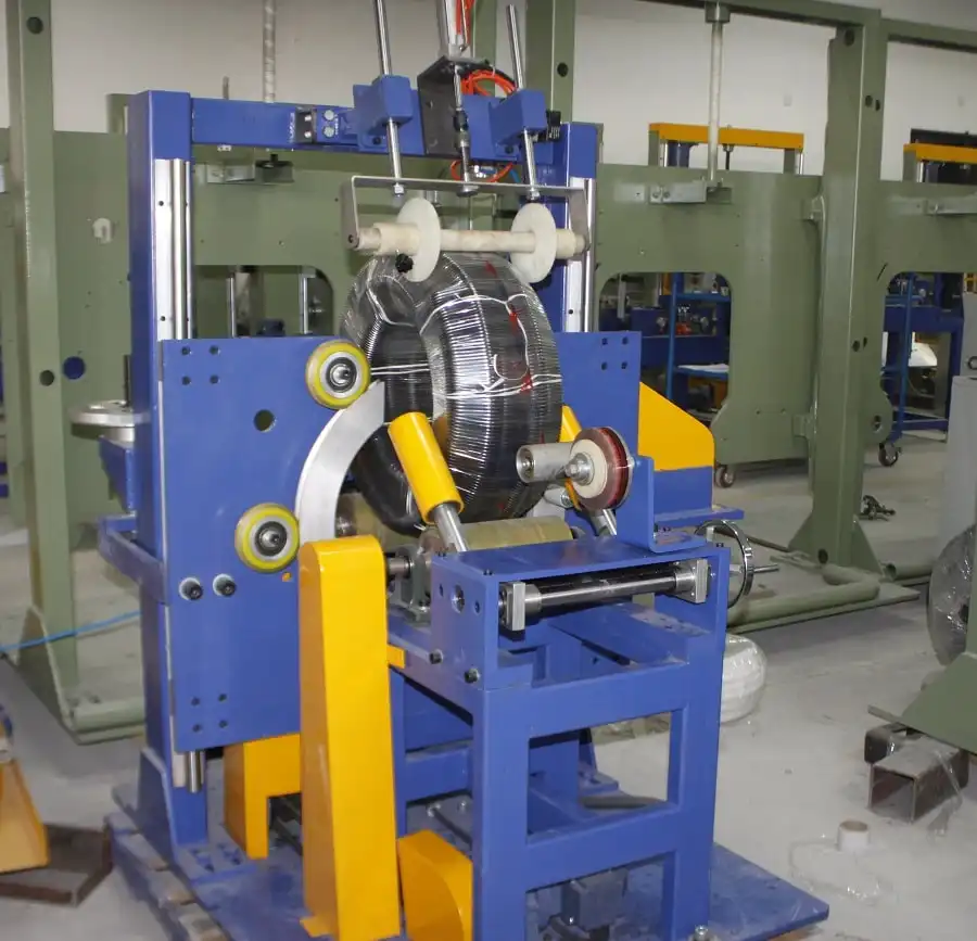 Corrugated Hose Coil Stretch Wrapping Machine - Thumbnail 4