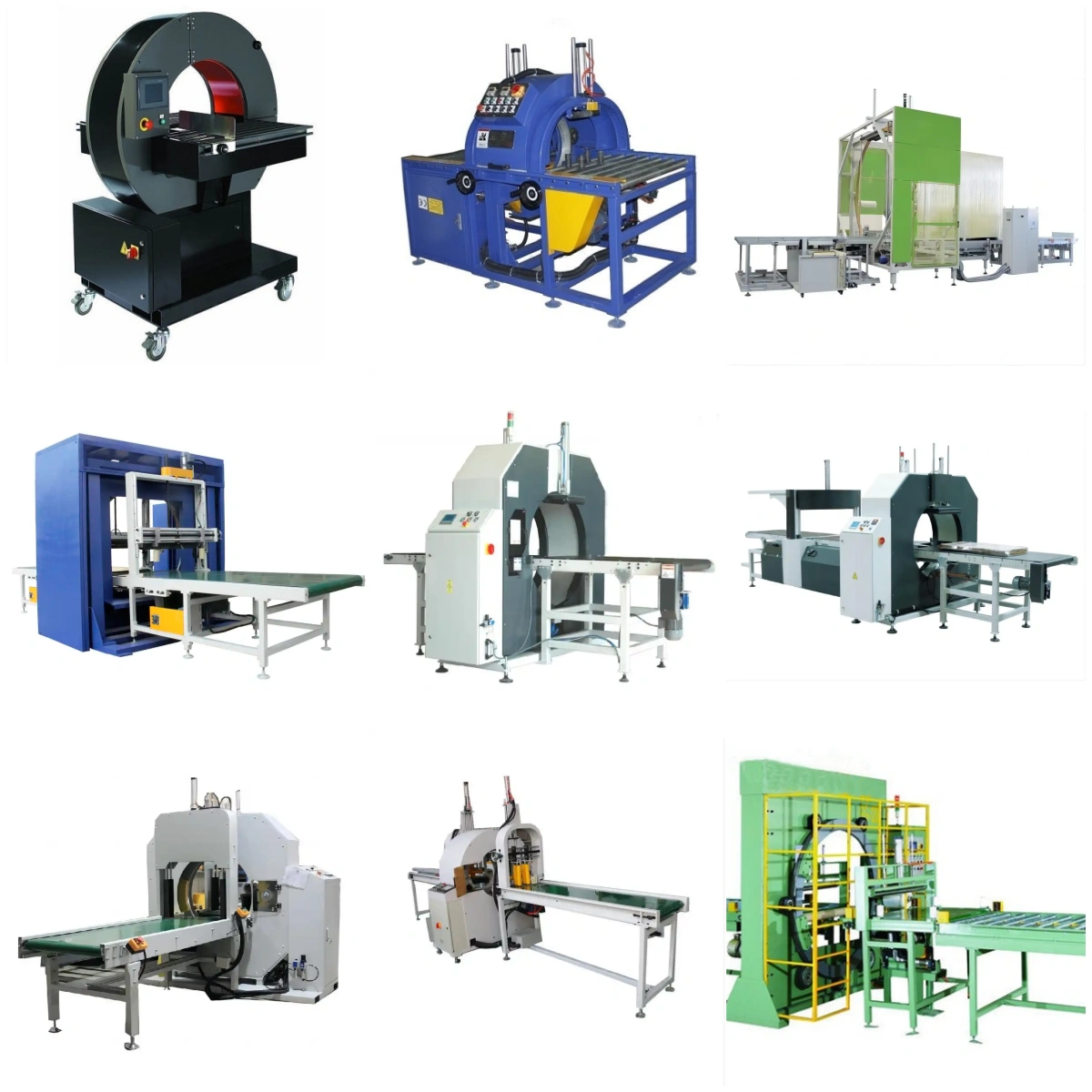 Orbital Horizontal Stretch Wrapper with Integrated Bubble Film Sealing System