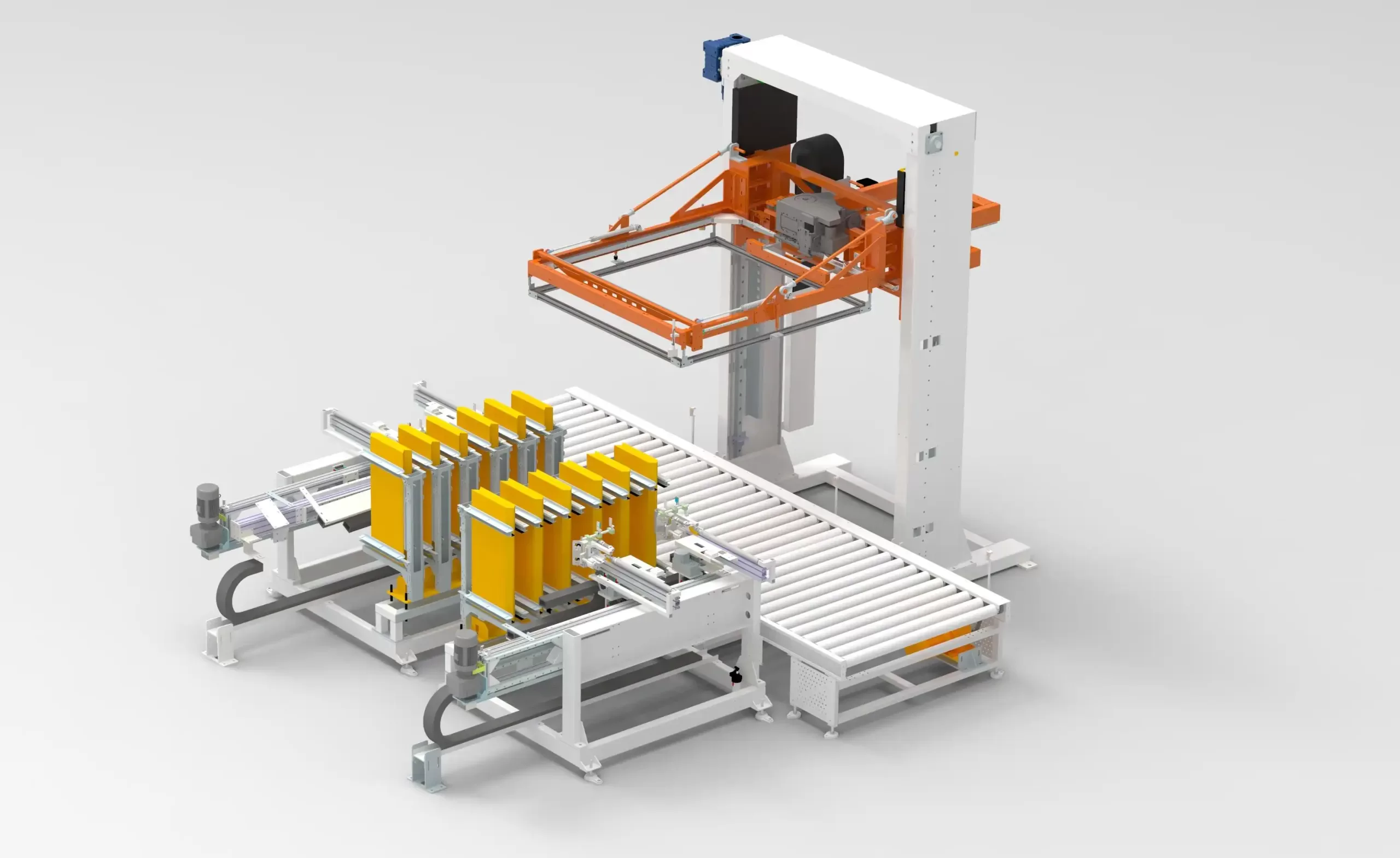 Industrial Horizontal Pallet Strapping Machine