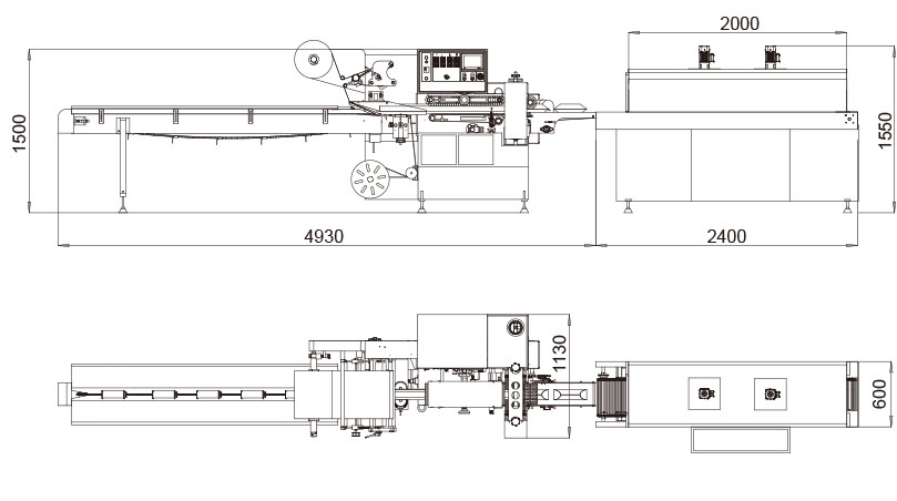 Automatic Flow Wrapping and Shrinking Machine LD-059 - Thumbnail 5