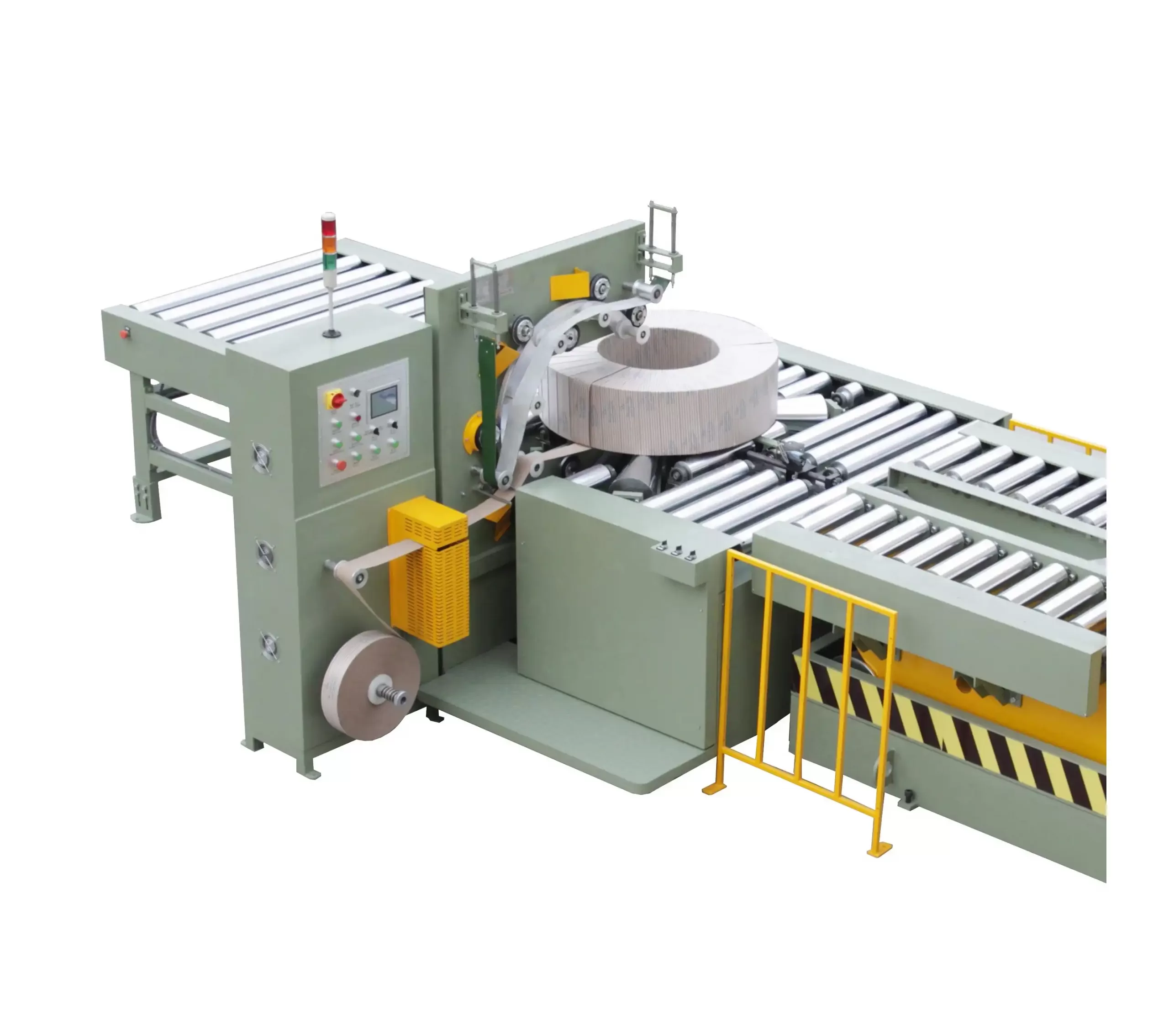 FPCA-1200 Horizontal Steel Coil Packing Machine