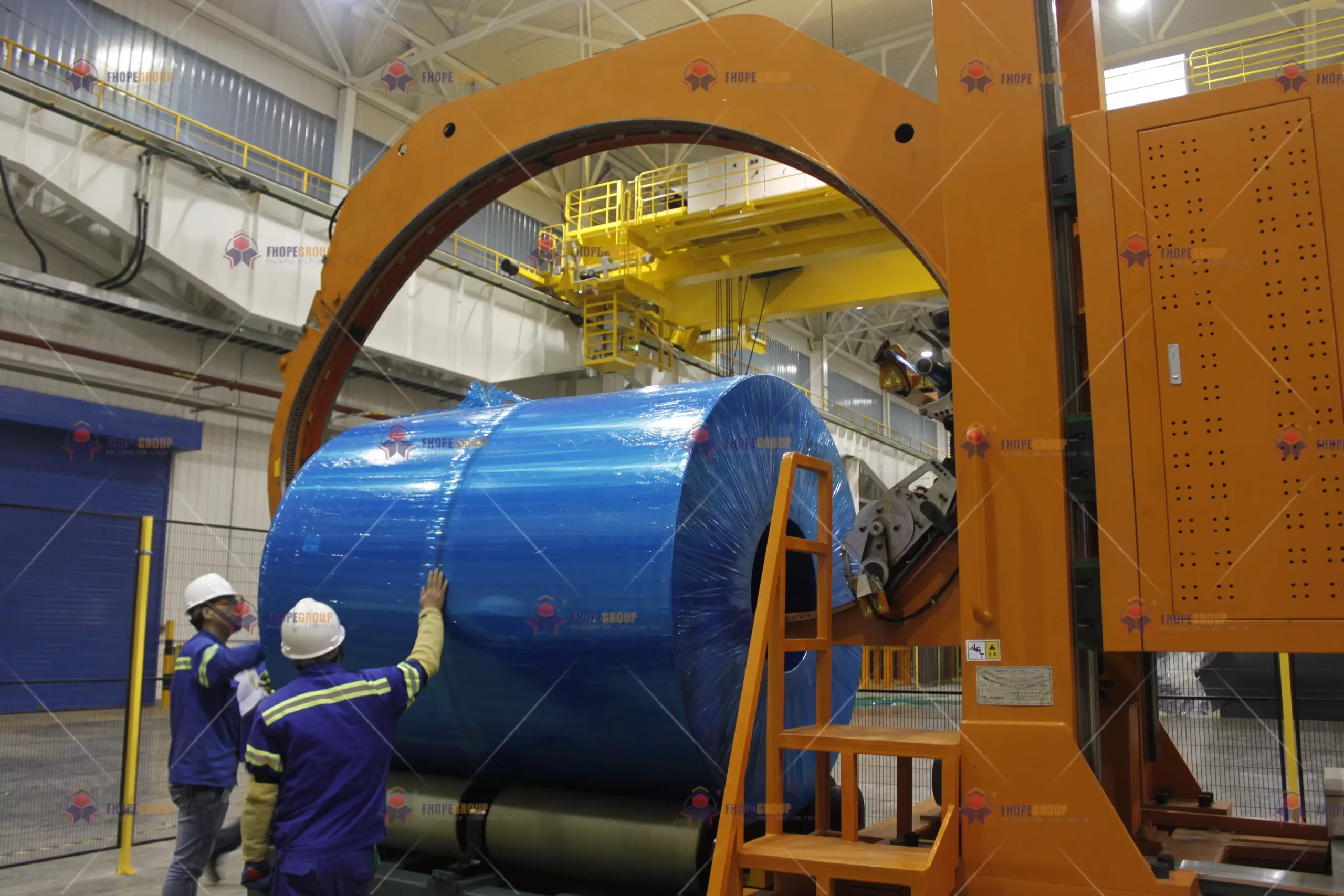 Master Steel Coil Automatic Stretch Wrapping System - Thumbnail 4