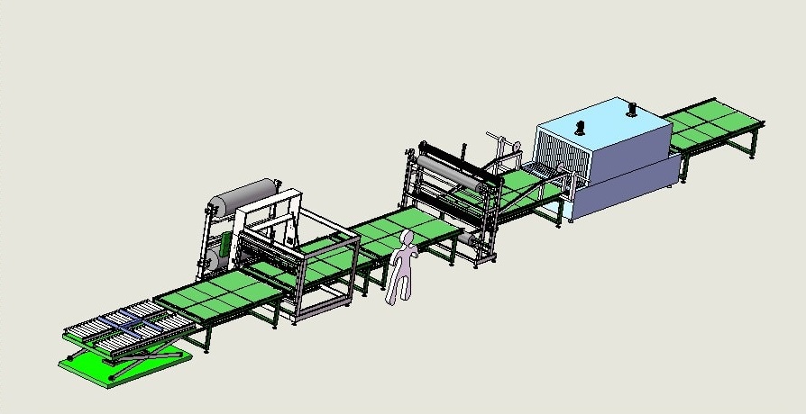 Industrial Sofa Shrink Wrap Machine