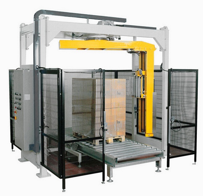 RAS100 Automatic Rotary Arm Pallet Stretch Wrapper