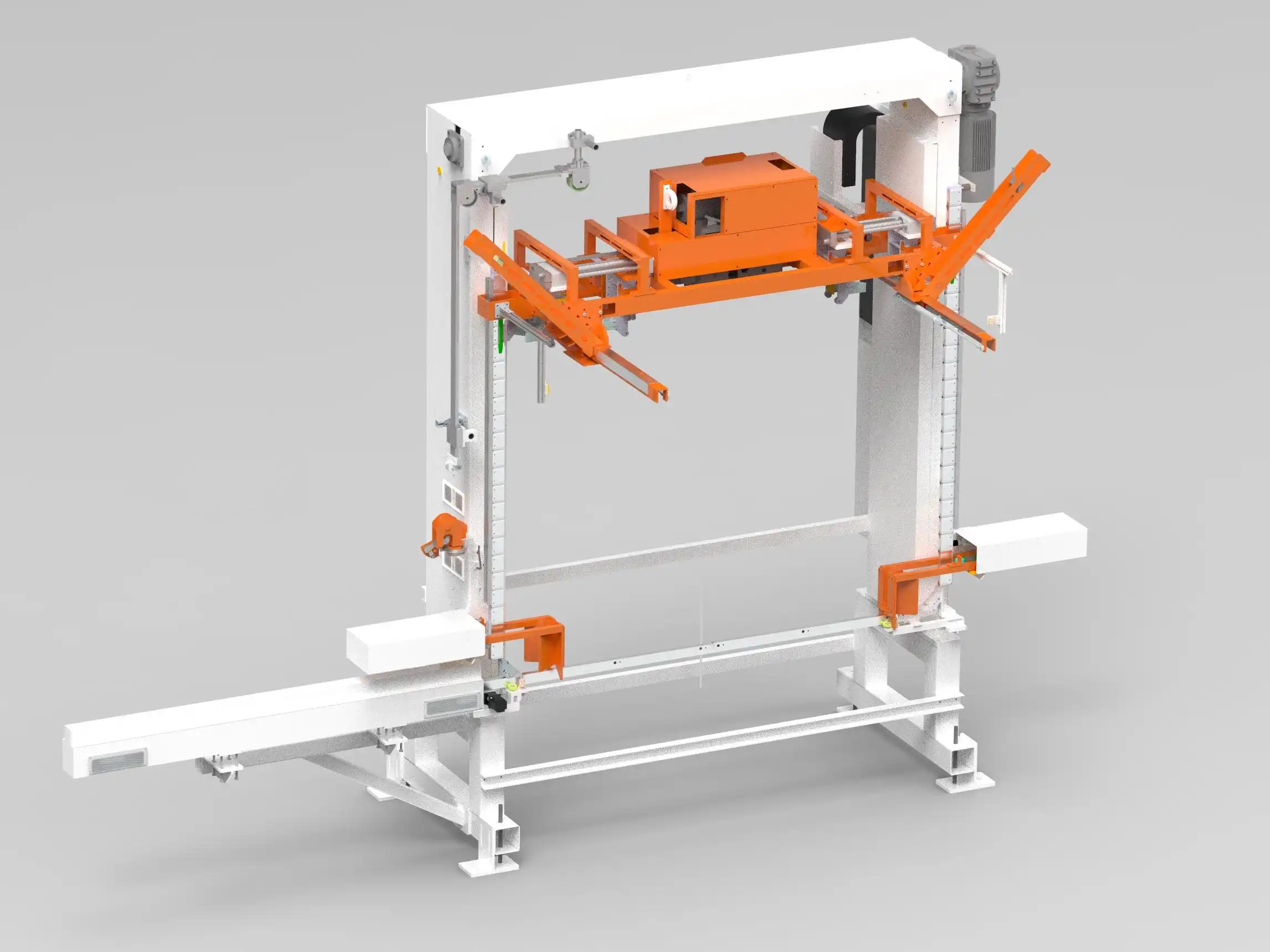 Vertical Pallet Strapping Machine