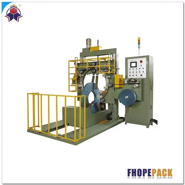 FPW-500 Steel Wire Coil Wrapper | High-Speed Packing Machine - Thumbnail 4
