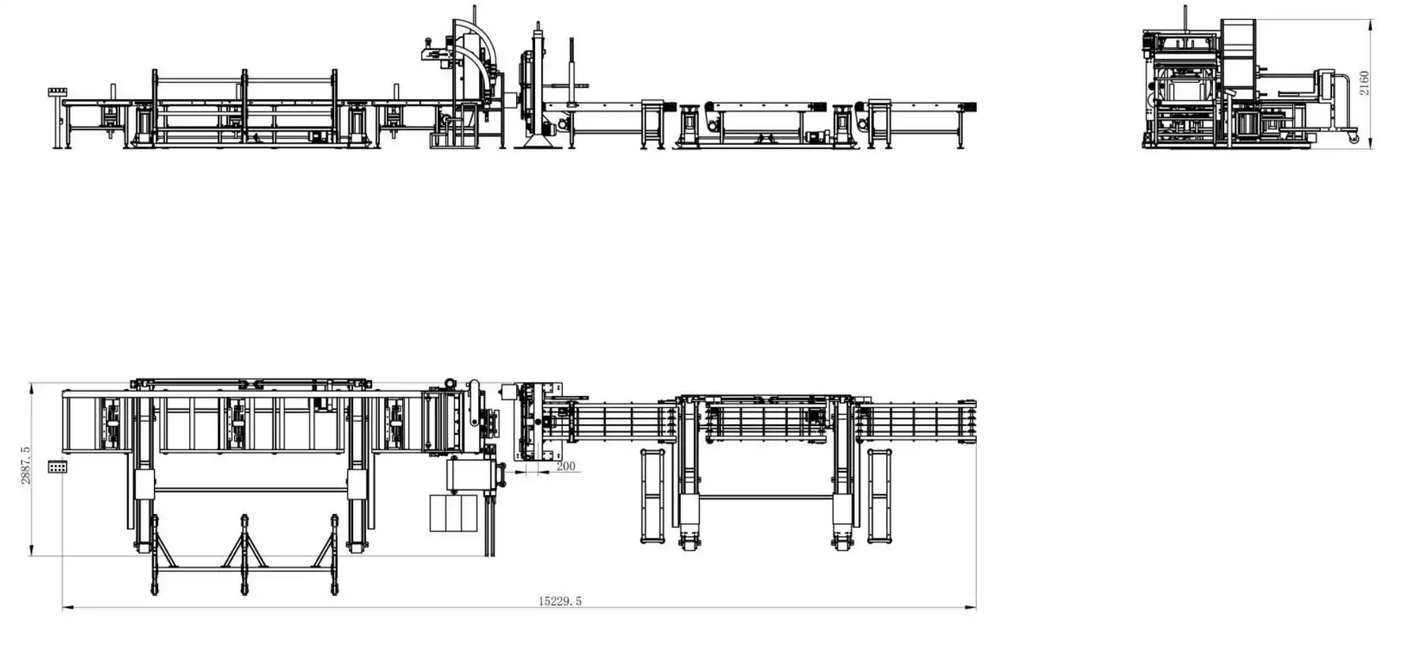 Automated Aluminum Profile Packing Line with Integrated Timber Feeder - Thumbnail 5