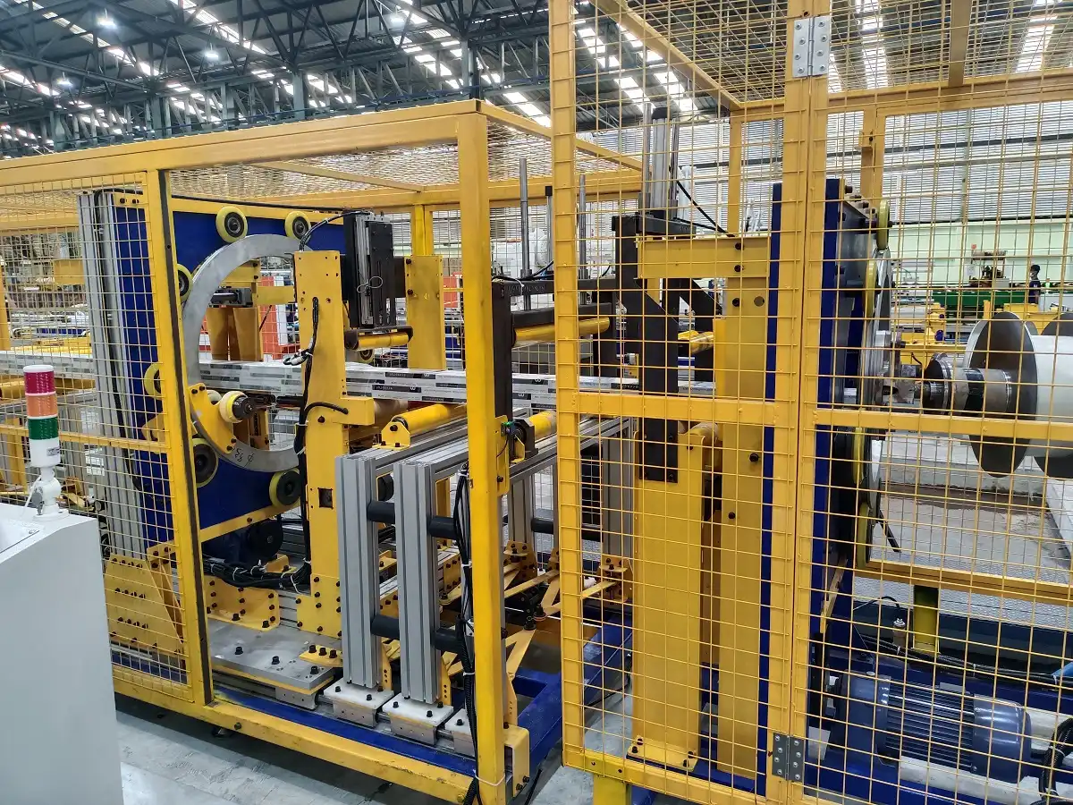 Aluminum Horizontal Orbital Wrapping Machine