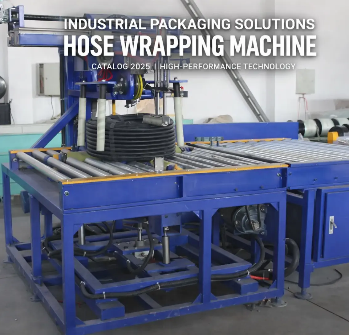 Automatic Hose Coil Wrapping Machine Line - Thumbnail 5