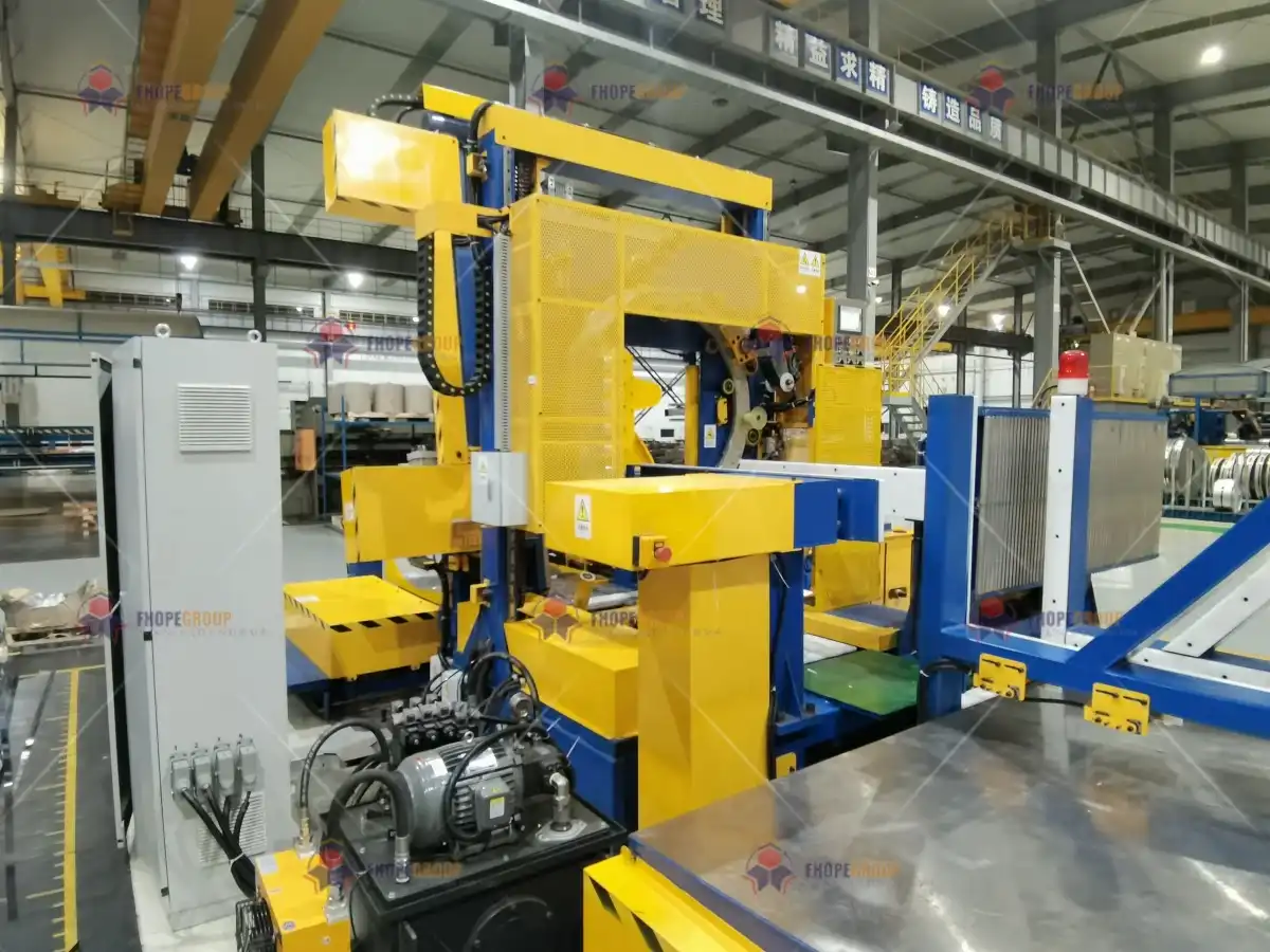 Economic Vertical Steel Slitting Coil Packaging Line - Thumbnail 4
