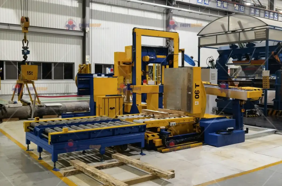 Economic Vertical Steel Slitting Coil Packaging Line - Thumbnail 5