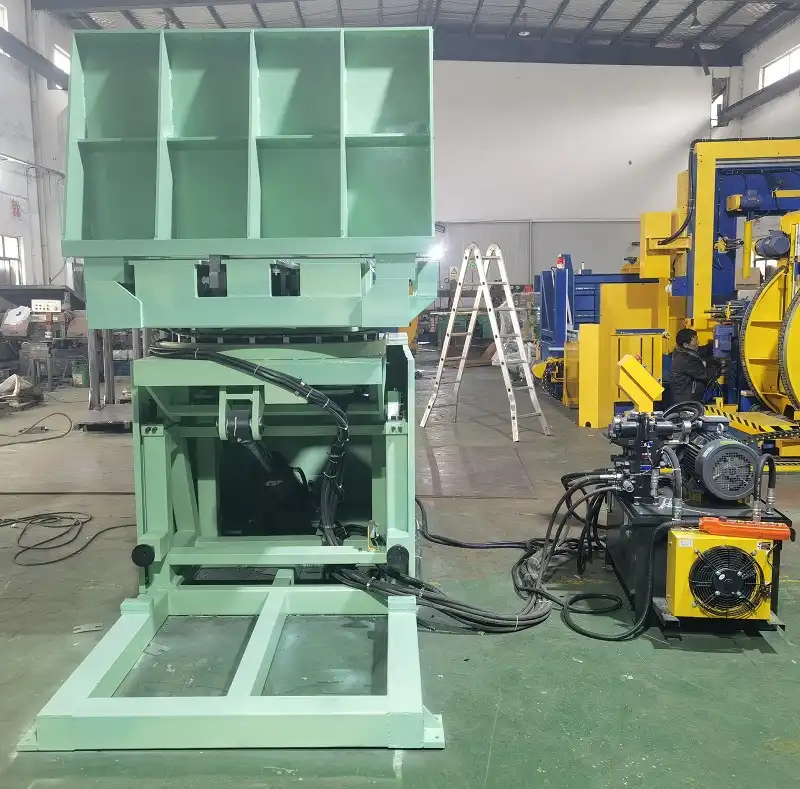 Heavy-Duty Reclining Pallet Inverter System