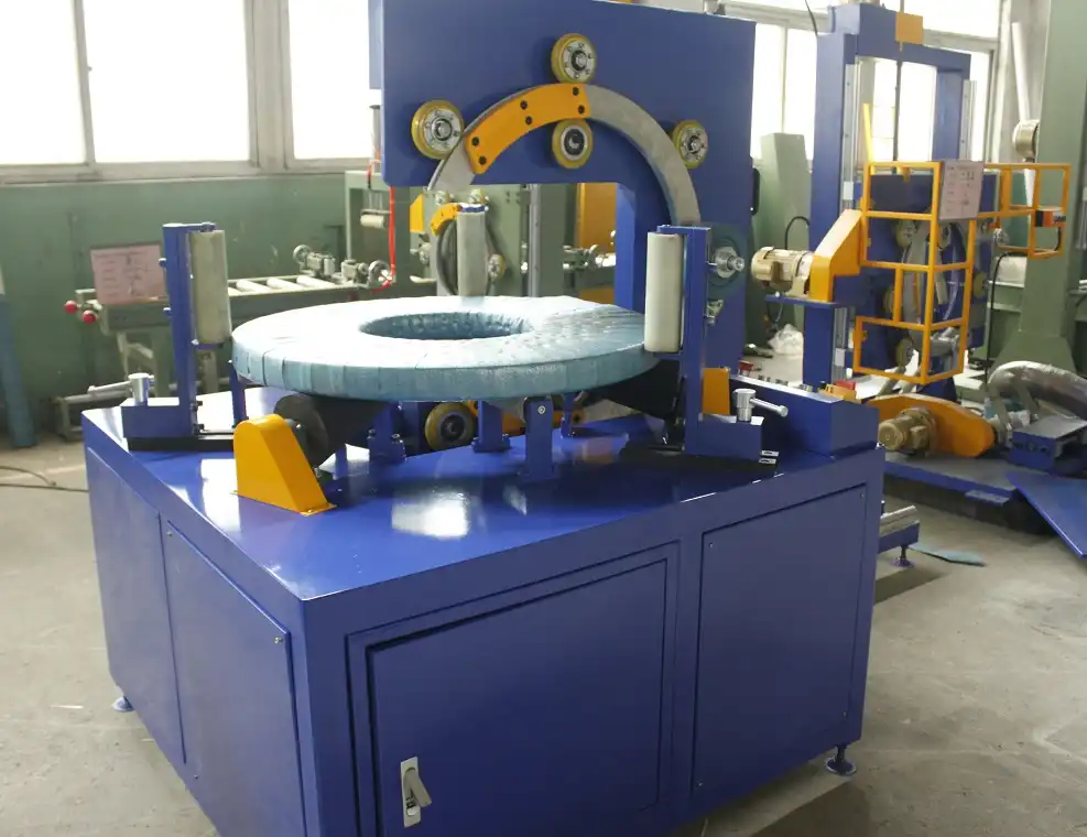 FPCA-200 Horizontal Hose Coil Wrapping Machine