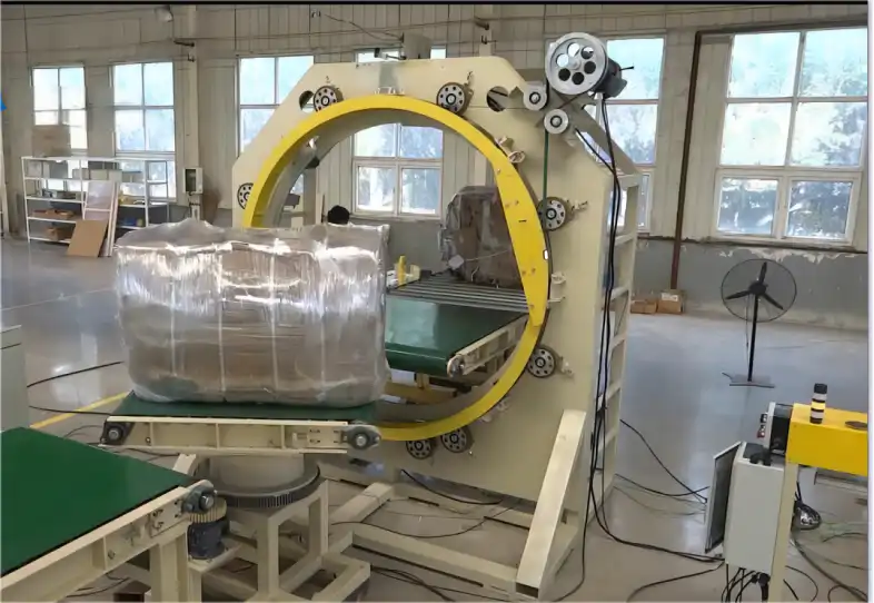 E1400 Automatic Horizontal Orbital Stretch Wrapping Machine - Thumbnail 4