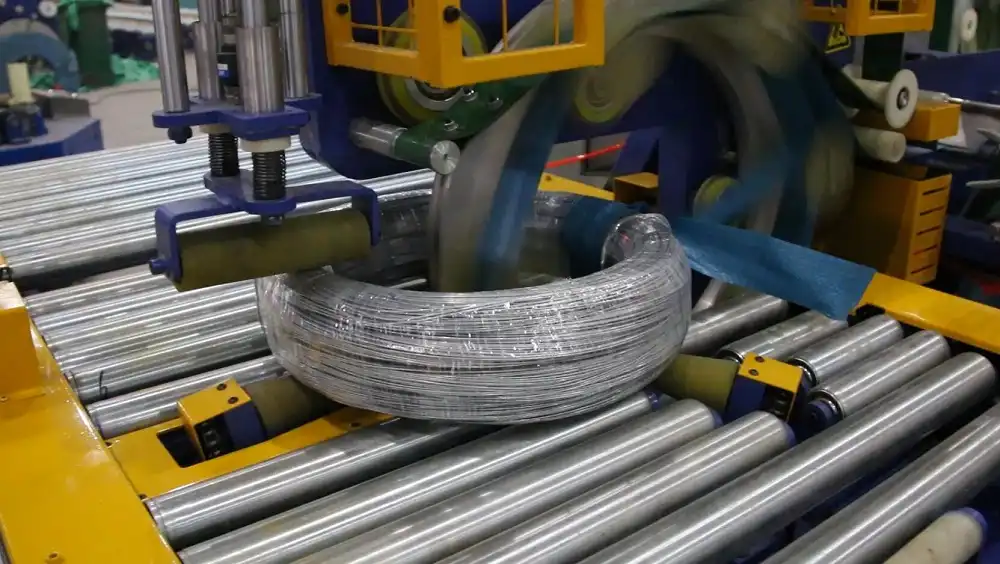 Automatic Steel Wire Coil Packaging Machine - Thumbnail 3