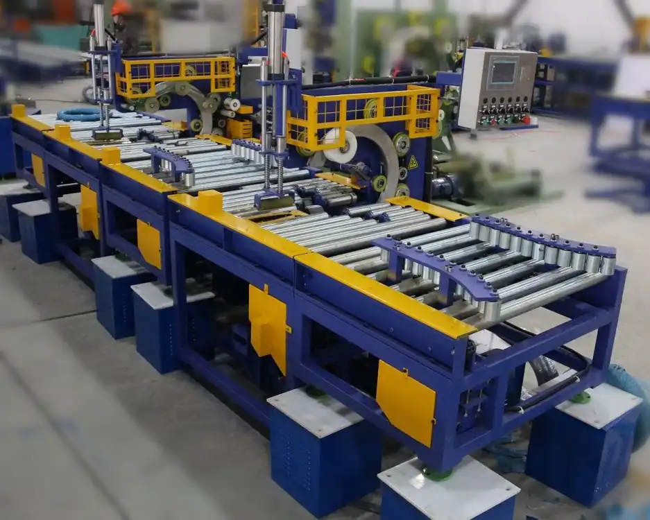 Automatic Steel Wire Coil Packaging Machine