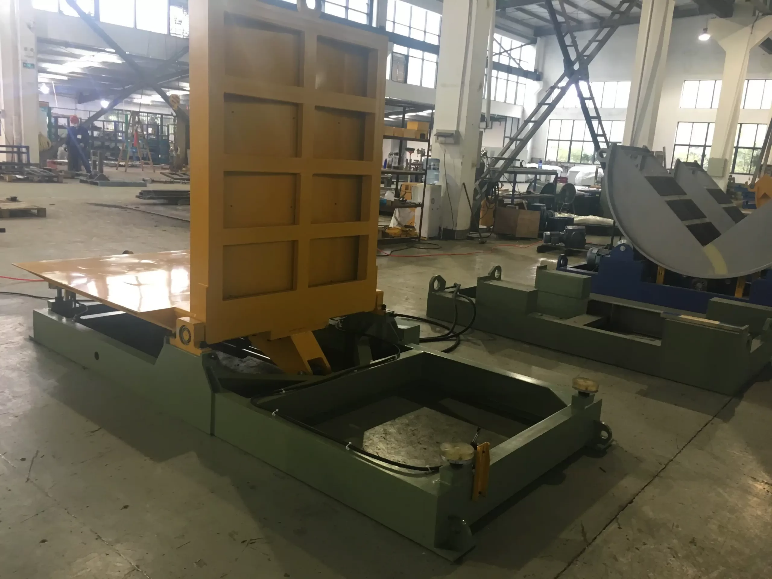 10-Ton Hydraulic Coil Upender