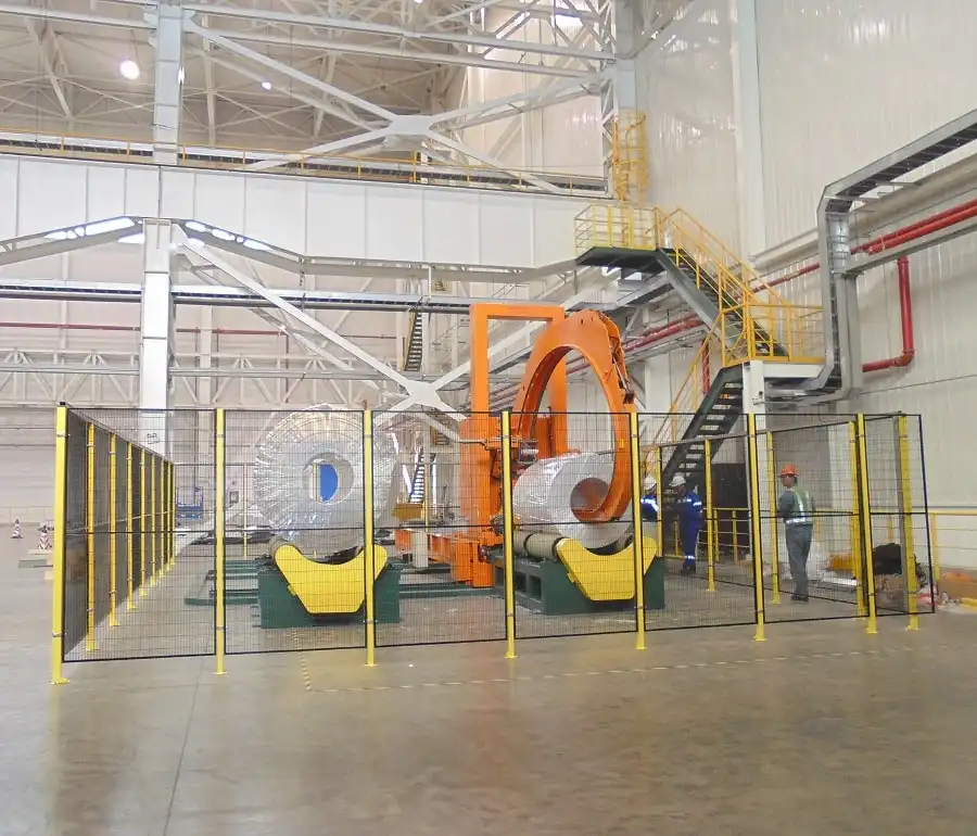 Automated Shuttle Change System for Aluminum & Steel Coil Wrapping Lines - Thumbnail 5
