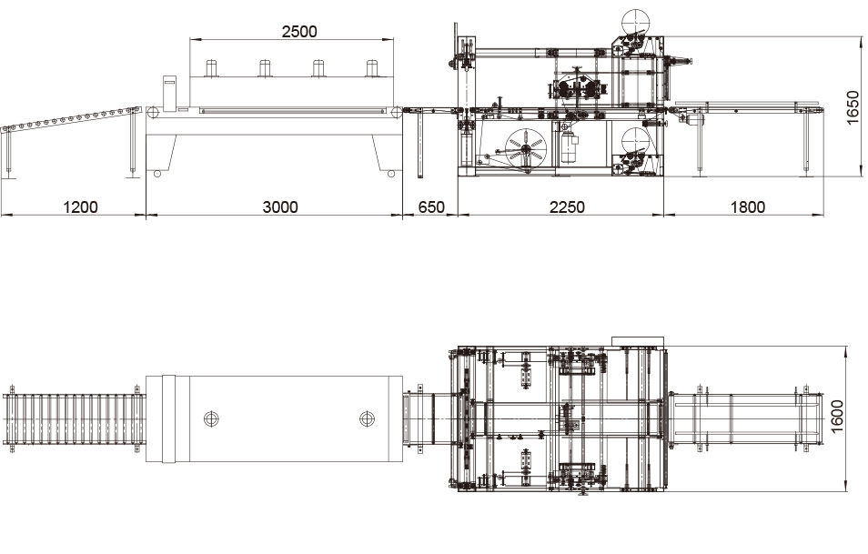 MO-900 Fully Automatic Side Sealer Shrinking Machine - Thumbnail 3