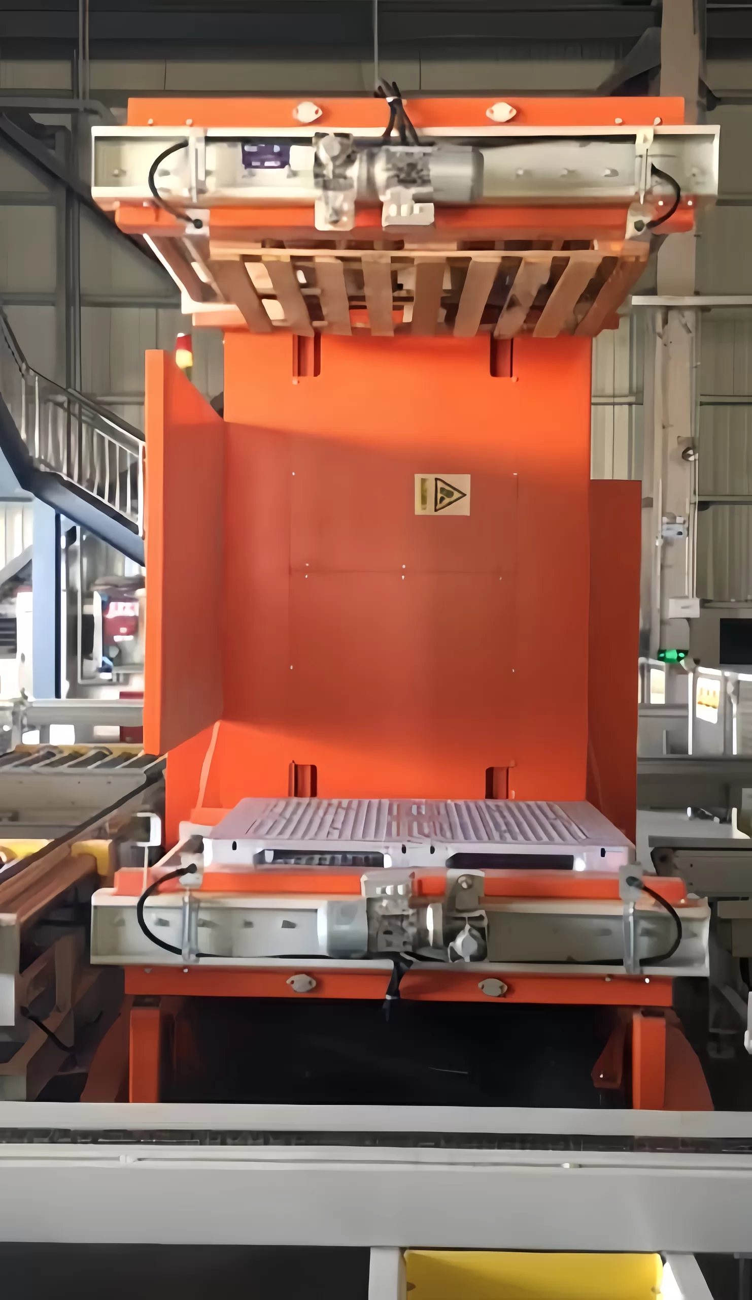 Online 180° Pallet Changer
