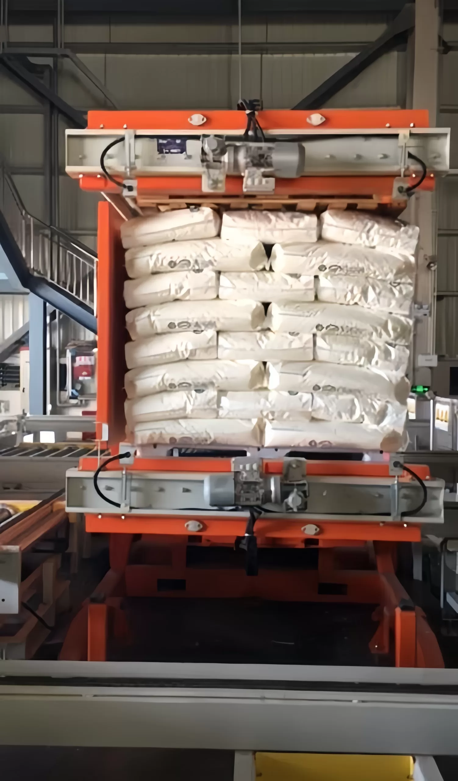 Pushing Type Online Pallet Changer