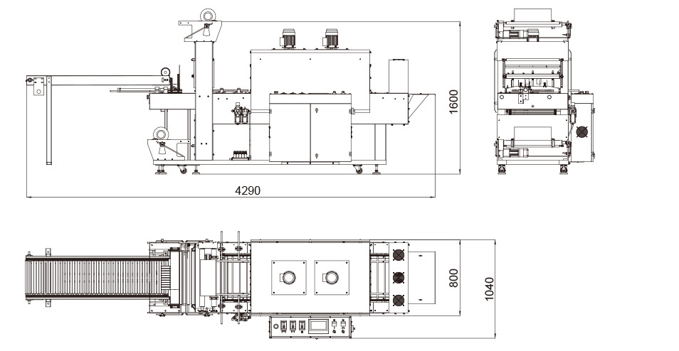 SK-060CBS Fully Automatic Sleeve Shrinking Machine - Thumbnail 4