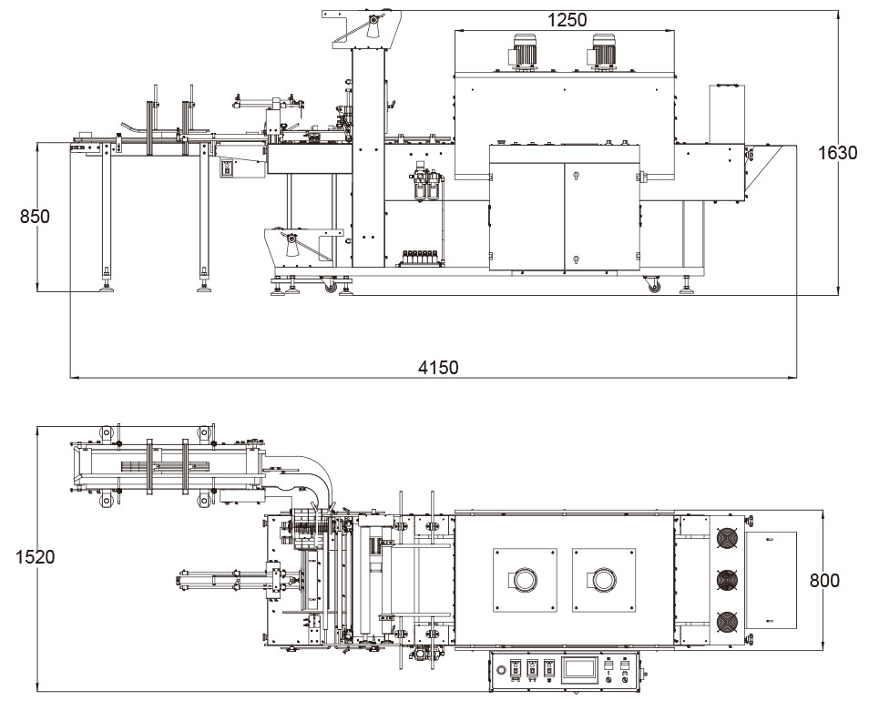 SK-075D Automatic Shrink Bundling Machine - Thumbnail 4