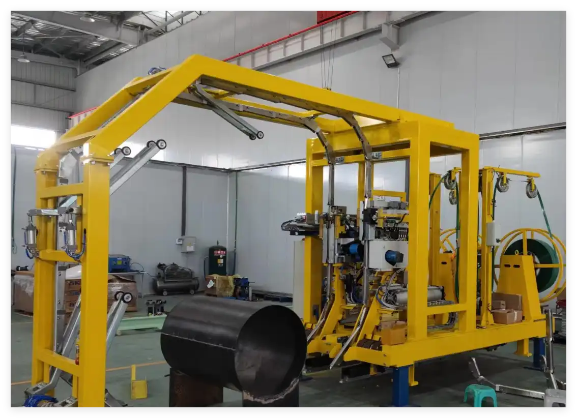 Horizontal Circumference Coil Strapping Machine - Thumbnail 4