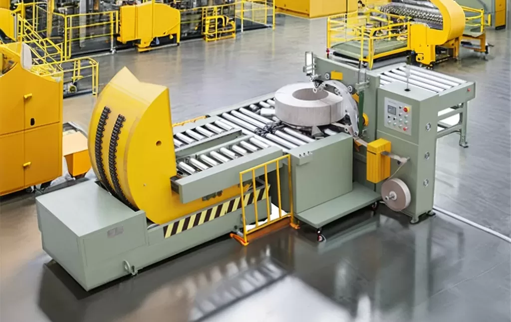 FPS-300 Semi-Automatic Steel Coil Wrapping Machine - Thumbnail 4