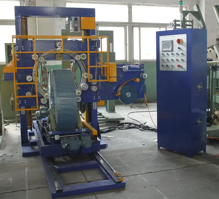 FPS-500 Heavy-Duty Steel Coil Packing Machine