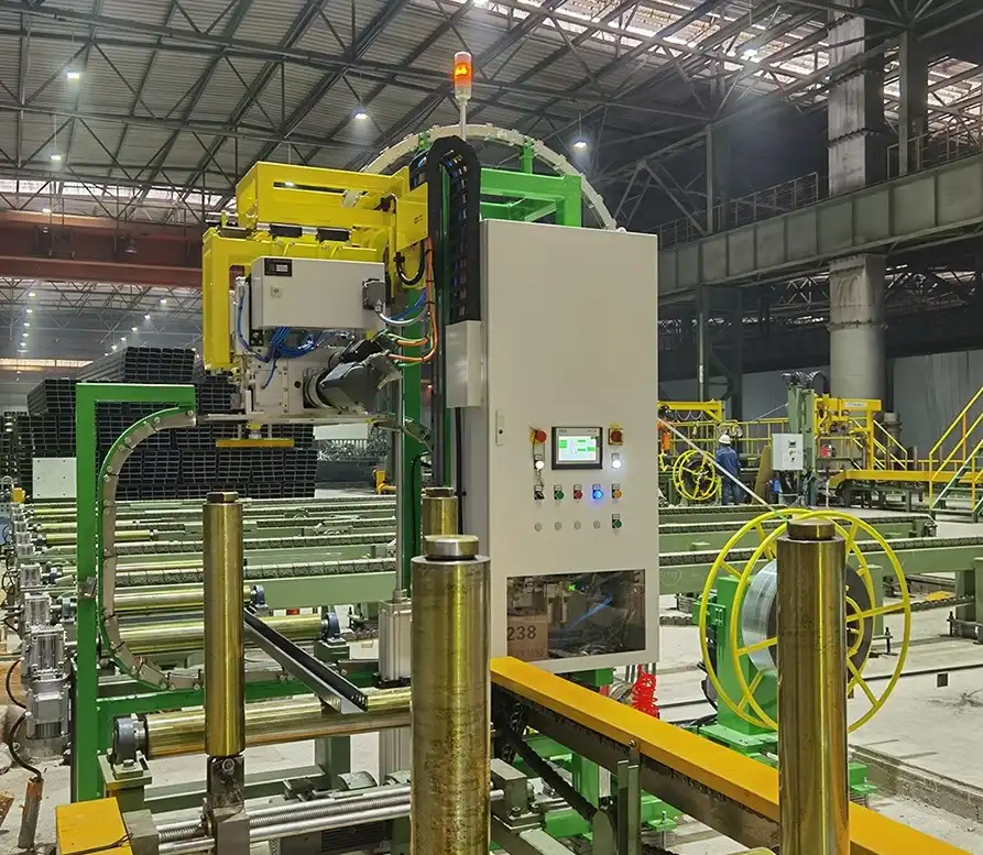 FH-32NH Full-Automatic Steel Pipe Bundle Strapping Machine - Thumbnail 4