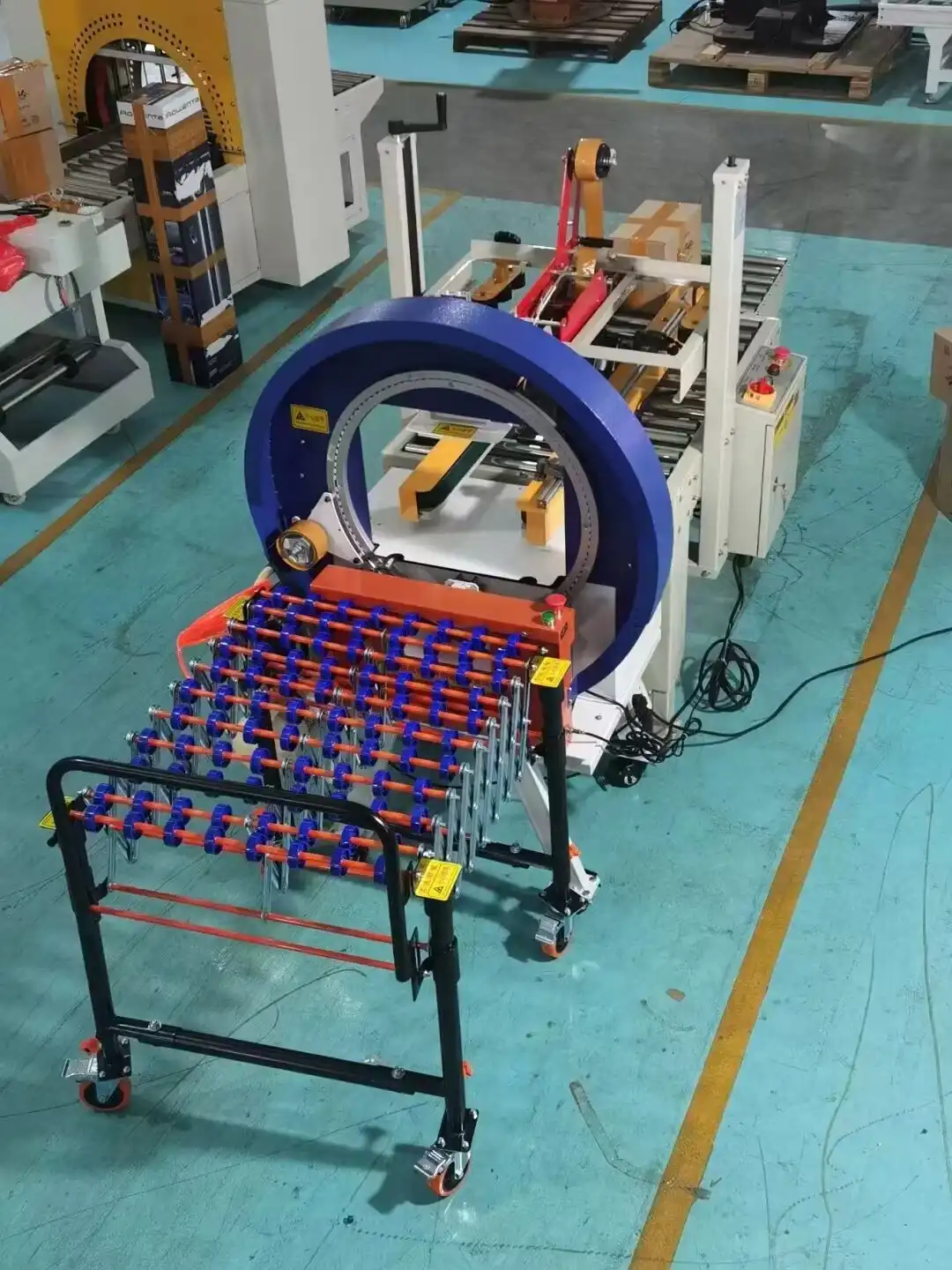 Industrial Tape Wrapping and Sealing Machine - Thumbnail 4