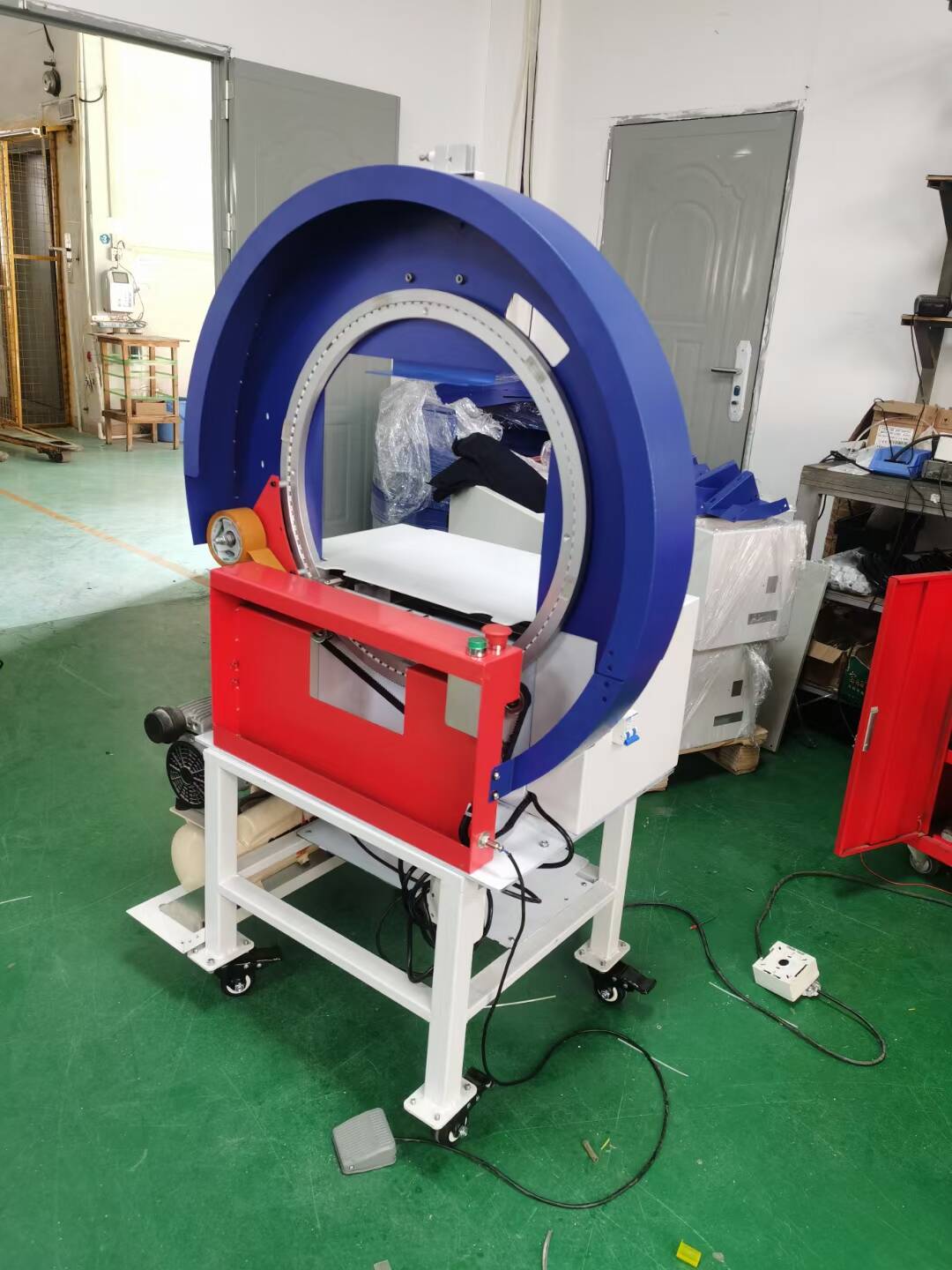 Industrial Tape Wrapping and Sealing Machine