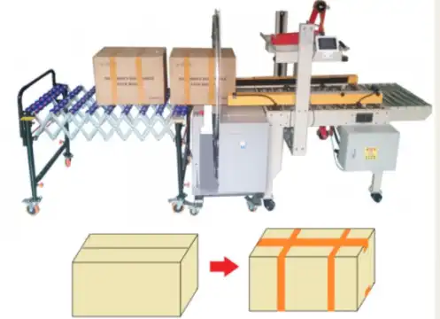 Industrial Tape Wrapping and Sealing Machine - Thumbnail 5